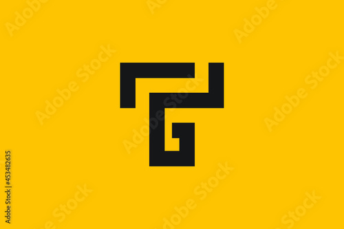 TG letter logo design on luxury background. GT monogram initials letter logo concept. TG icon design. GT elegant and Professional letter icon design on background. T G GT TG