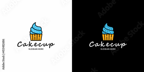 cake store online shop logo design restaurant culinary
