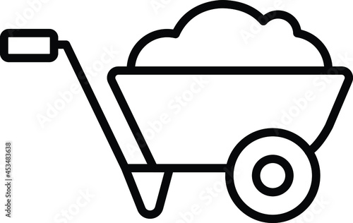agriculture wheelbarrow and trolley
