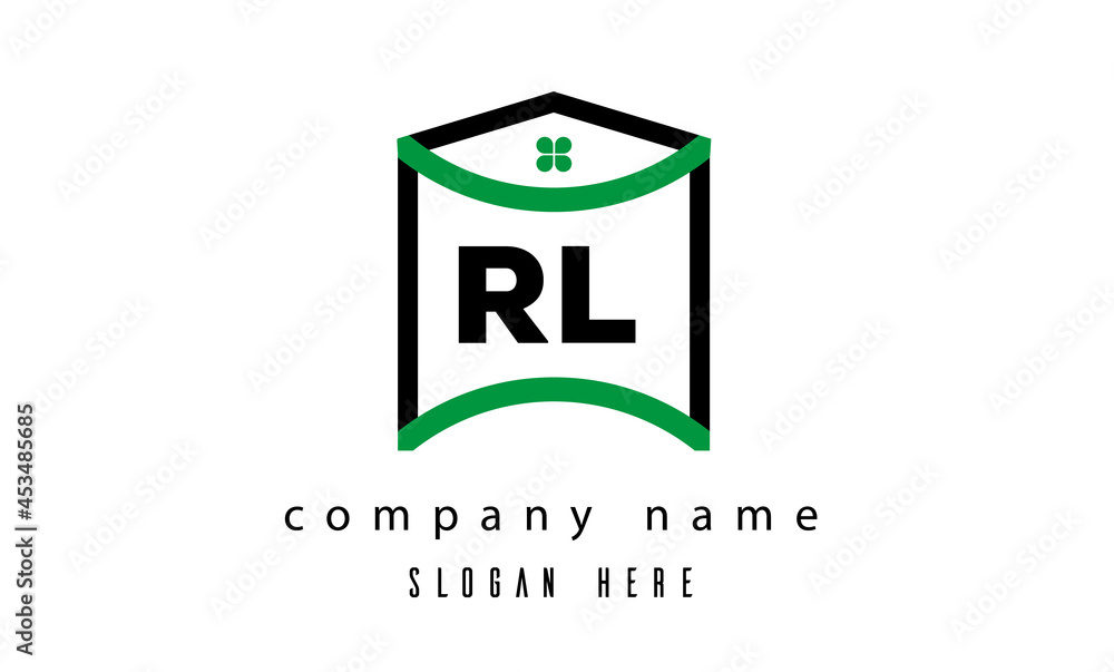 RL creative real estate latter logo vector RL creative real estate latter logo vector