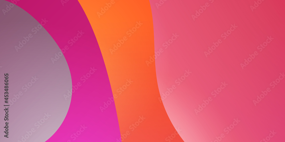 Modern orange and pink abstract wave fluid dynamic background. Abstract blue background dark curve presentation template. Suit for business, flyer, brochure, business card, and poster background. Modern orange and pink abstract wave fluid dynamic background. Abstract blue background dark curve presentation template. Suit for business, flyer, brochure, business card, and poster background.
