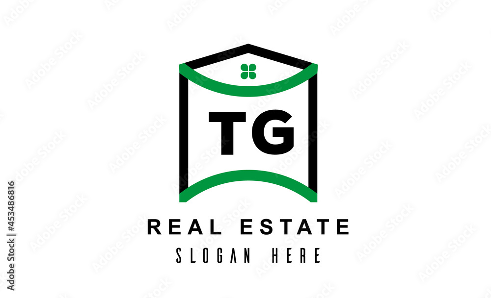 TG real estate latter logo vector TG real estate latter logo vector