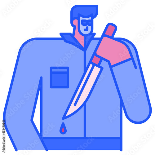 serial killer icon