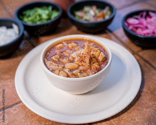 Exquisite Mexican style birria broth.