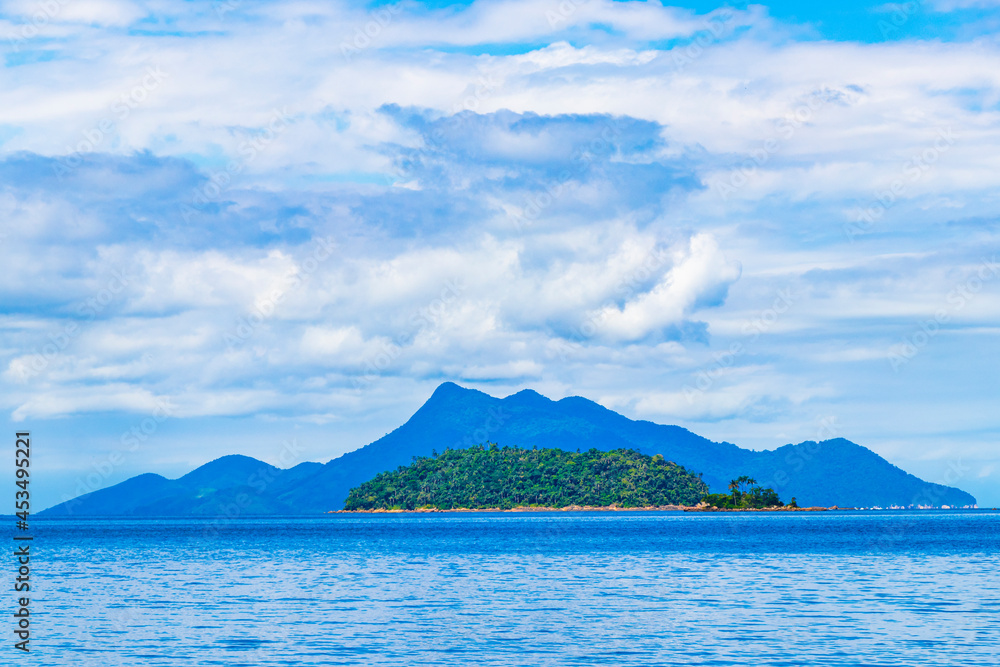 Mangrove and Pouso beach on tropical island Ilha Grande Brazil. Mangrove and Pouso beach on tropical island Ilha Grande Brazil.