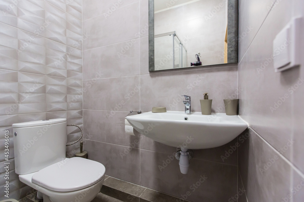 bathroom with shower, bathtub and light tiles bathroom with shower, bathtub and light tiles