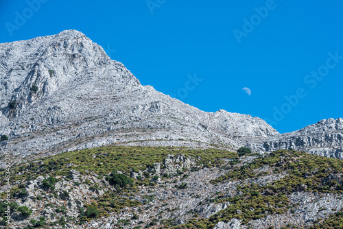 Mount Zas Naxos Island Cyclades Greece