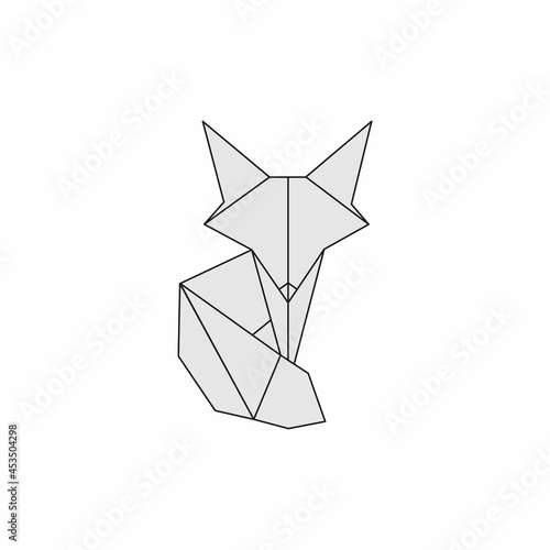 It is a box fox logo design