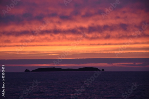 coucher de soleil, Saint-Malo