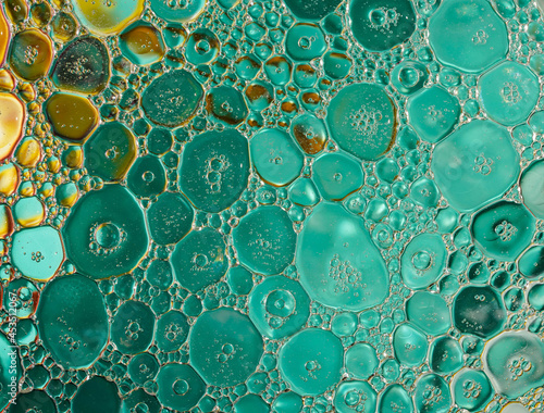 Macro Close Up Photo of Colourful Bubbles for Background, Pattern and Graphic Elements
