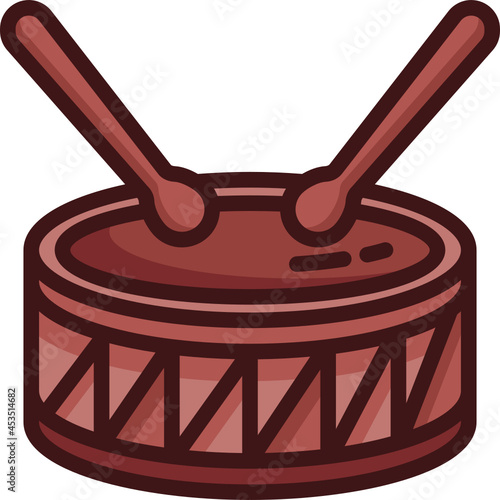 drum Two Tone icon
