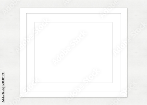 White Picture Frame Template
