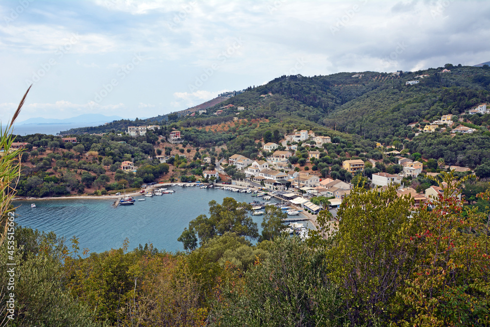 Agios Stefanos Sinies im Nordosten von Korfu, Griechenland