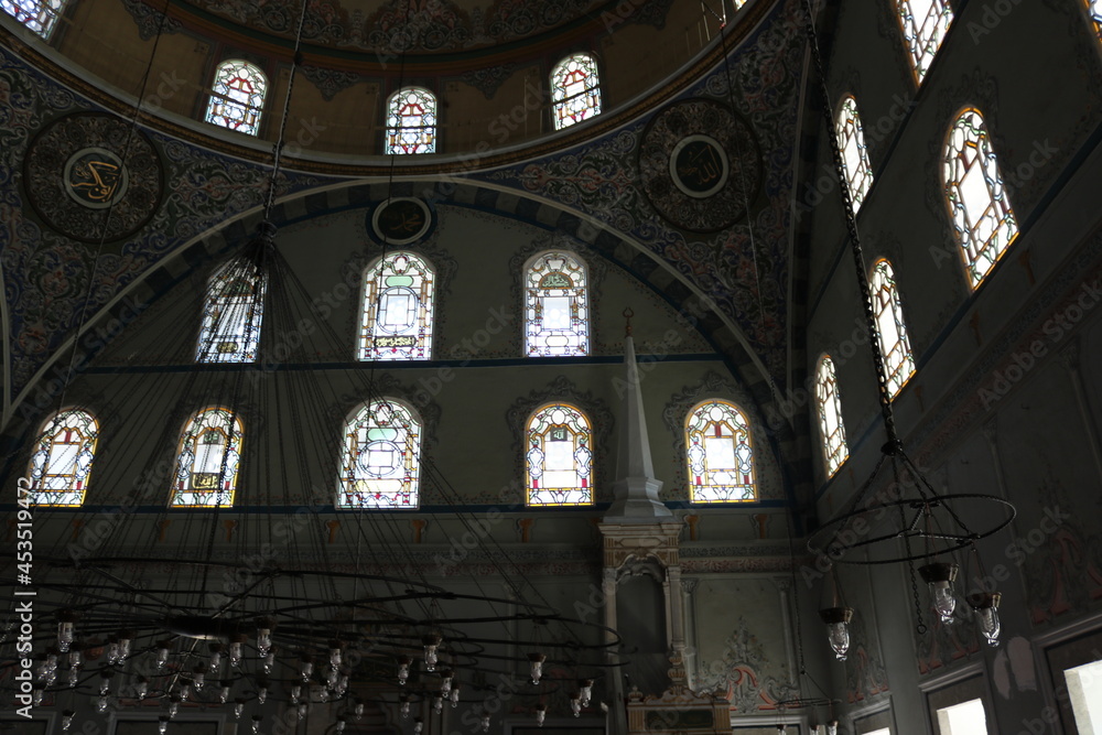 The historic Izzet Pasha Mosque in Safranbolu, Turkey.