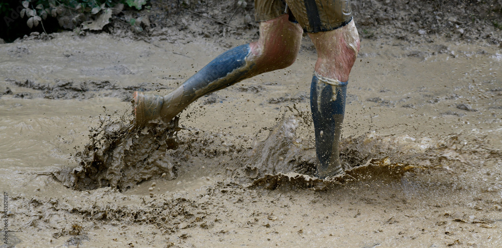 Obraz premium Extrem-Hindernislauf // Extreme Steeplechase