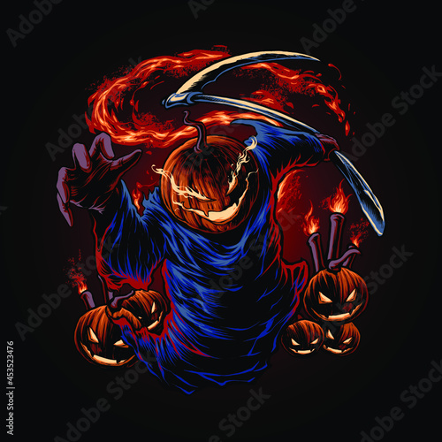 the jack o lantern halloween