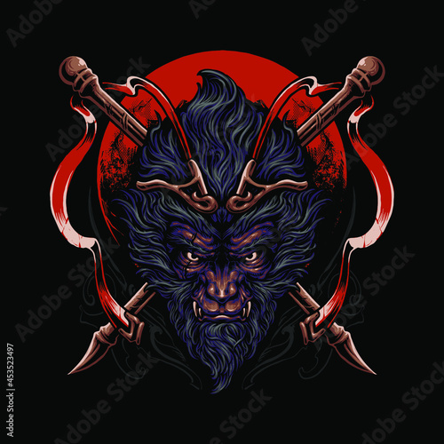 the great monkey king illustration