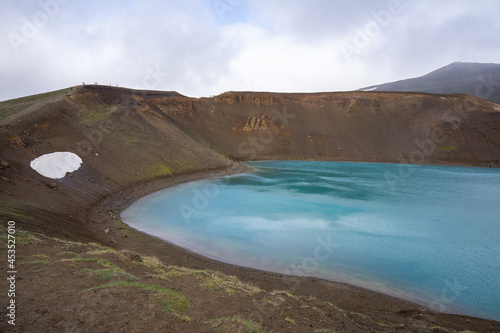 Icelandic volcanic caldera Krafla © Martin