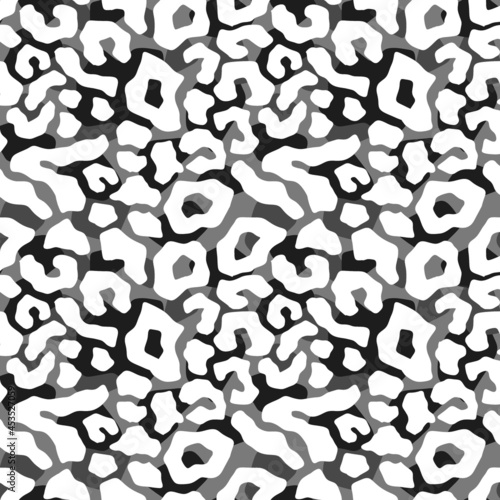 Leopard pattern design  illustration background