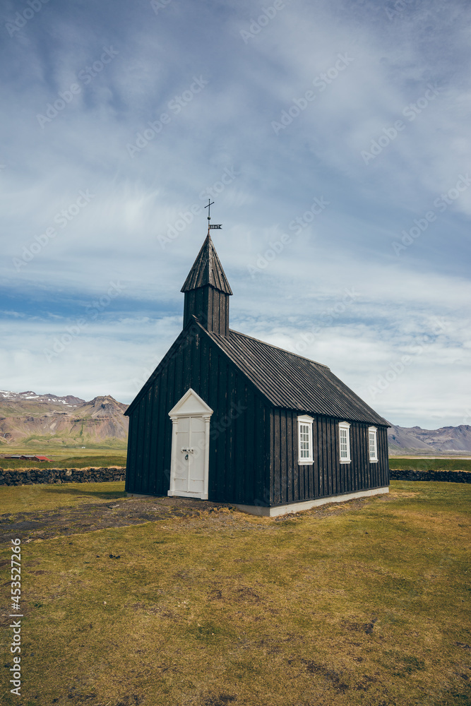 Búðakirkja iceland wooden church