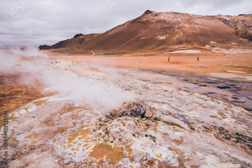 Iceland Hverir geothermal spot