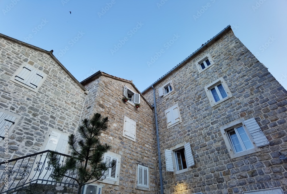 old beautiful city in montenegro old beautiful city in montenegro