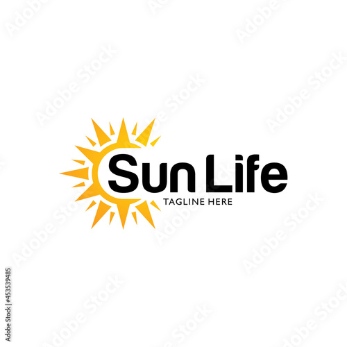 sun logo concept
