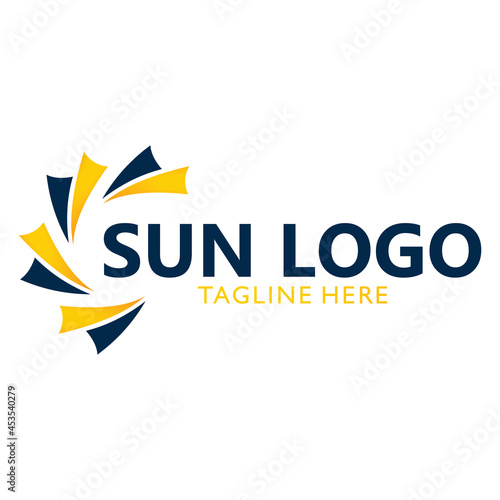 sun logo concept