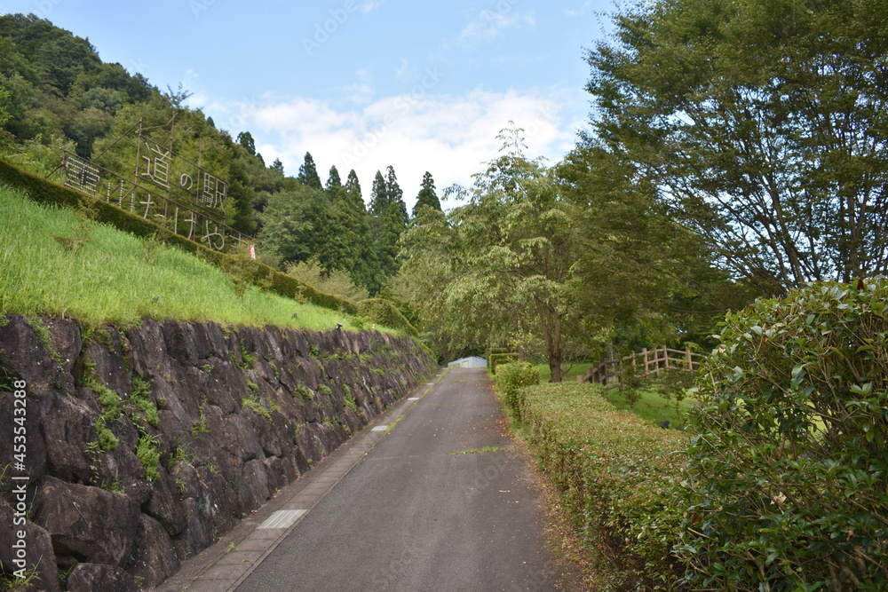 群馬　中之条　道の駅　霊山たけやま　親都神社　周辺風景