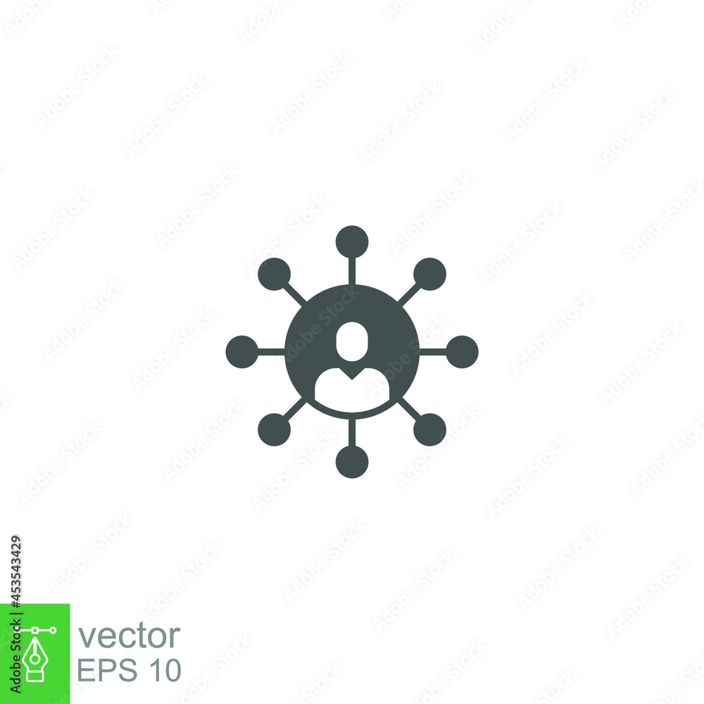 networking icon. Sharing global business network logo structure Element. Hub businessman team connection. teamwork share interaction solid style. vector illustration design on white background EPS 10 networking icon. Sharing global business network logo structure Element. Hub businessman team connection. teamwork share interaction solid style. vector illustration design on white background EPS 10