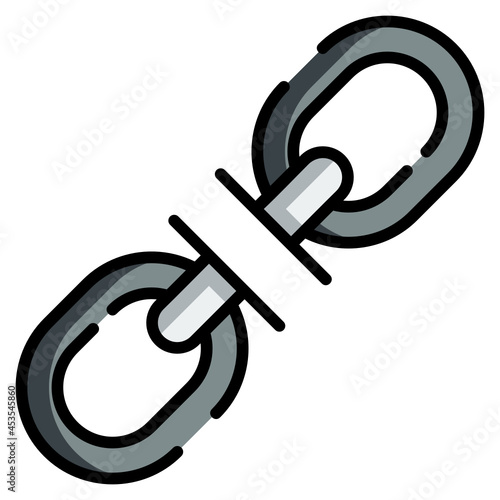 Short Link Colour Icon