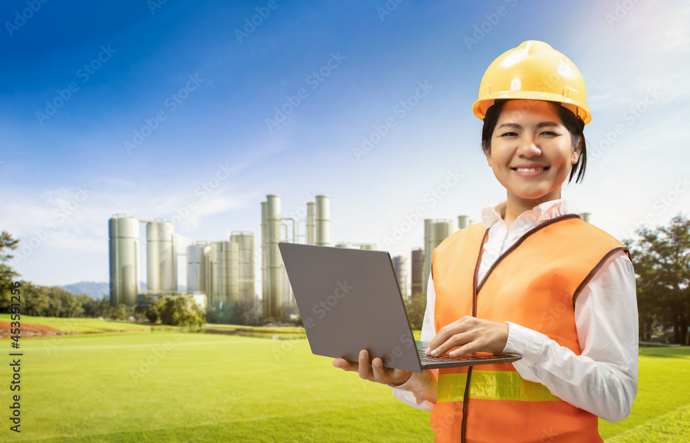 Petroleum business with engineer working Petroleum business with engineer working