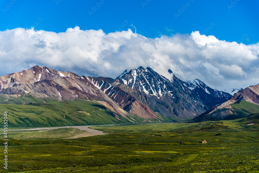 Mountain in Denali National Park, Alaska