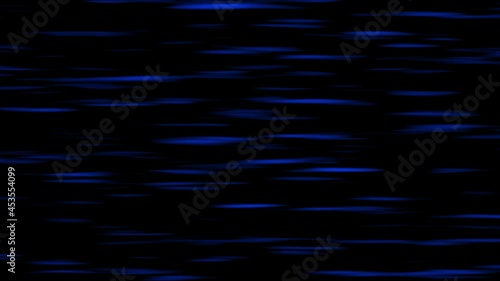 Light leaks  wave, blue color