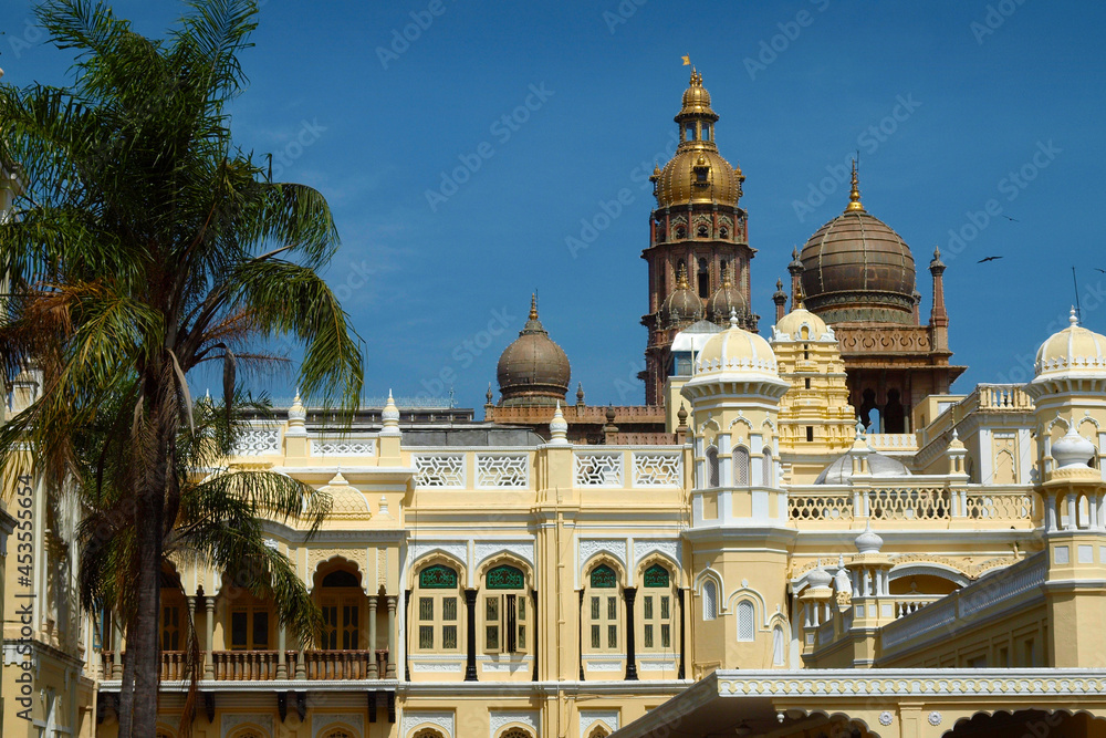 Obraz premium Ambavilas palace , in the city of Mysore in India