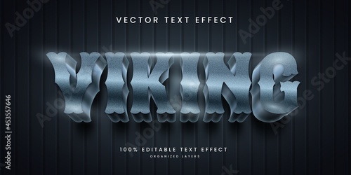 Editable text effect in roman empire style