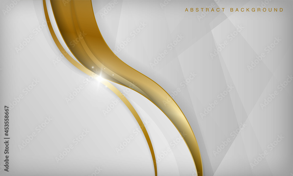 Elegant abstract light silver wave background. Luxury concept with ...