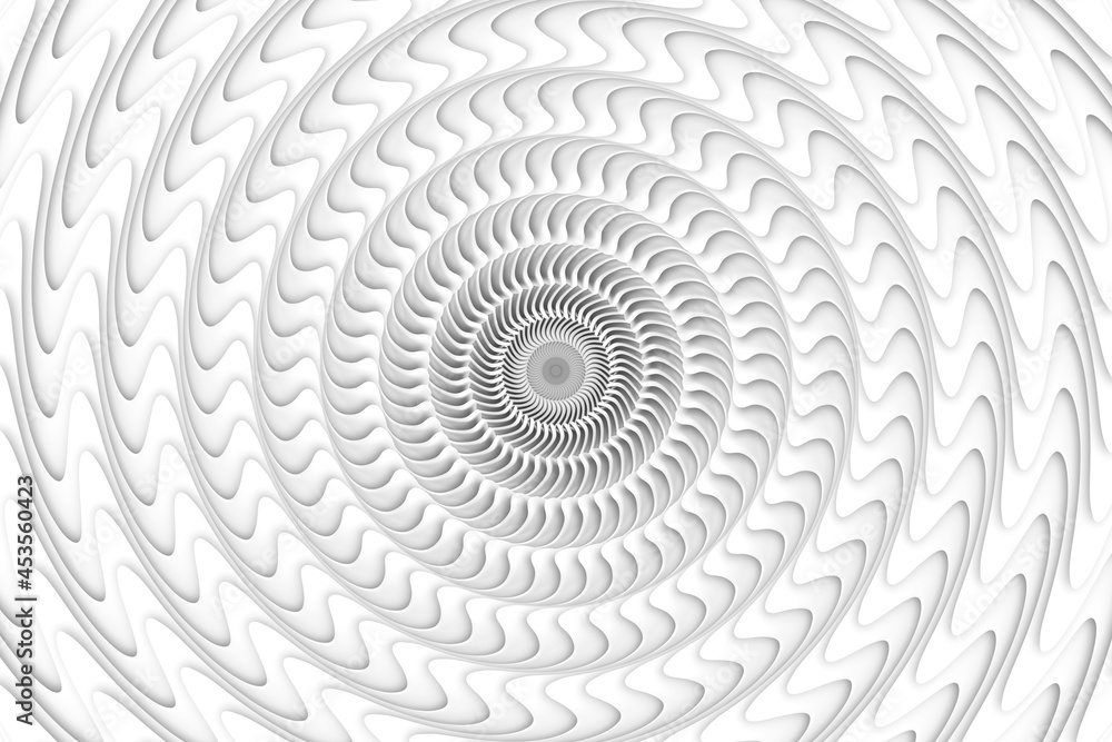 Black and white twist abstract background 3D render illustration Black and white twist abstract background 3D render illustration