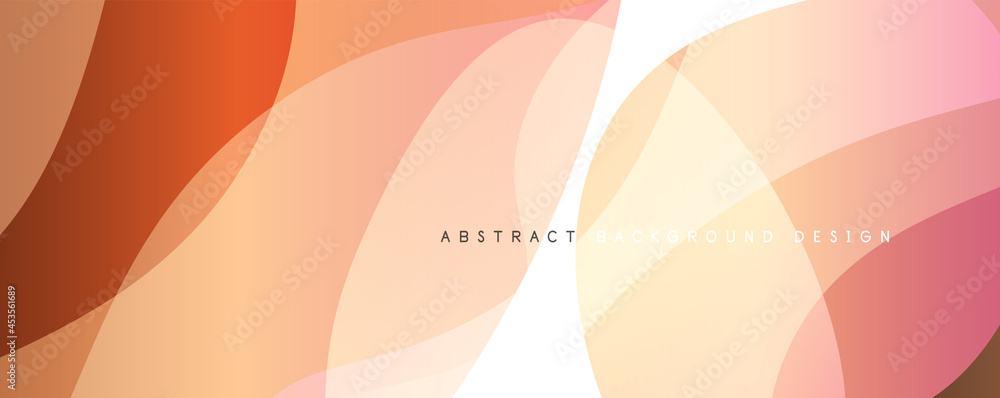 Trendy simple fluid color gradient abstract background with dynamic wave line effect. Vector Illustration For Wallpaper, Banner, Background, Card, Book Illustration, landing page