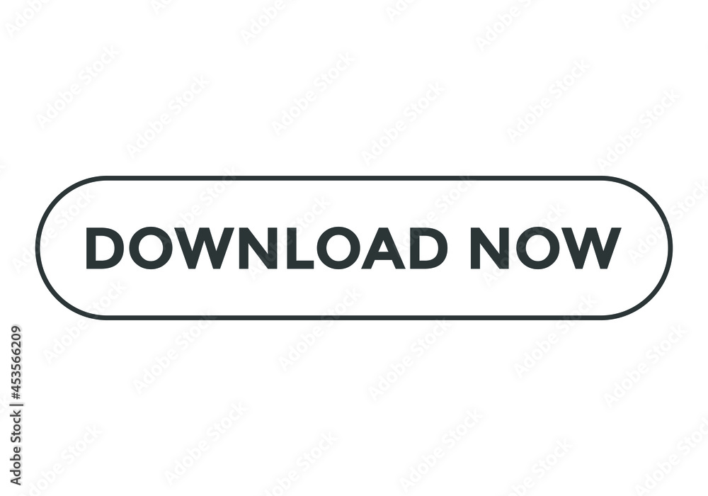 download now text web button. rounded stroke black text template. sign icon download now text web button. rounded stroke black text template. sign icon
