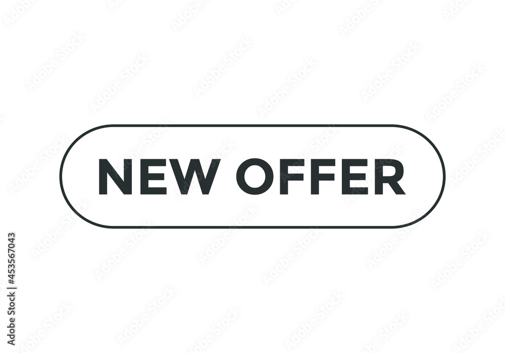 new offer text web button. rounded stroke template sign icon
new offer text web button. rounded stroke template sign icon