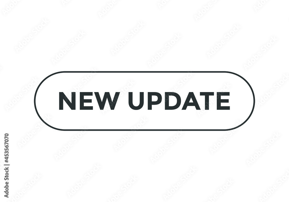 new update text web button. sign icon rounded stroke template. new update
new update text web button. sign icon rounded stroke template. new update