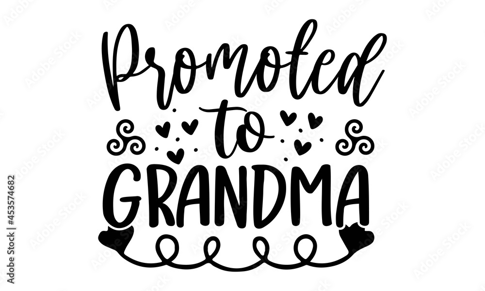 Promoted To Grandma Svg Grandma Loading Grandma Loading Svg Grandma Vector Soon To Be 