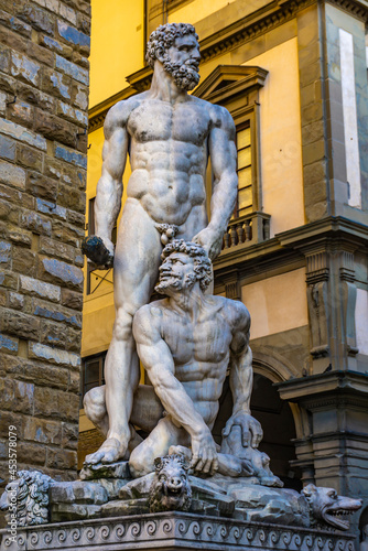 Statue of Hercules and Cacu...