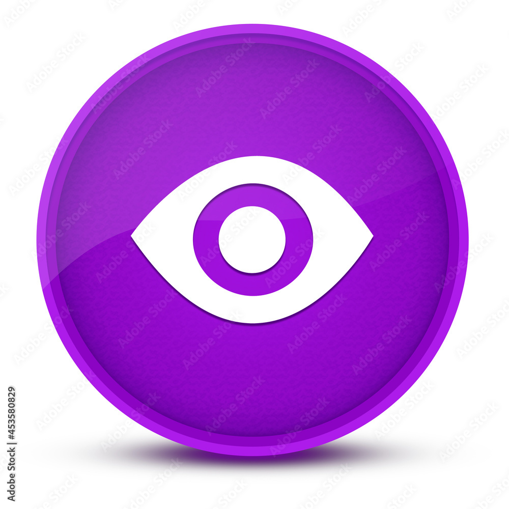 Visibility luxurious glossy purple round button abstract Visibility luxurious glossy purple round button abstract