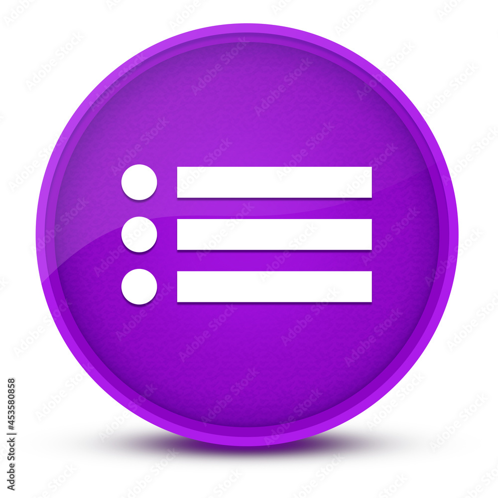 List luxurious glossy purple round button abstract List luxurious glossy purple round button abstract