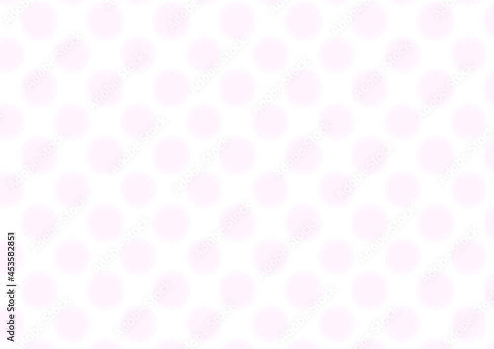 ふんわりした手書きの水玉模様 ふんわりした手書きの水玉模様
