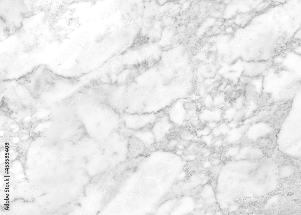 Obraz premium White marble texture background pattern with high resolution.