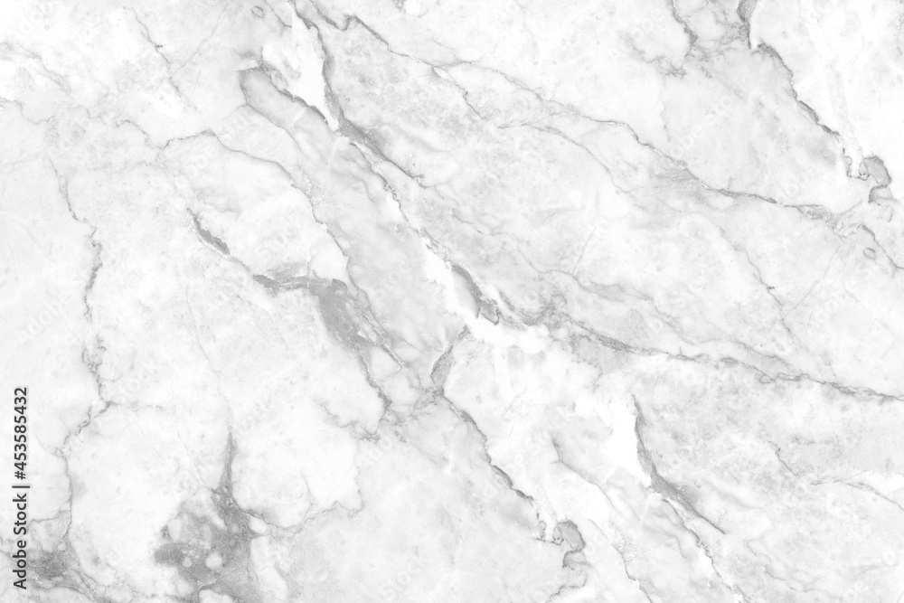 Obraz premium White marble texture background pattern with high resolution.