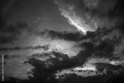 clouds in the sky
